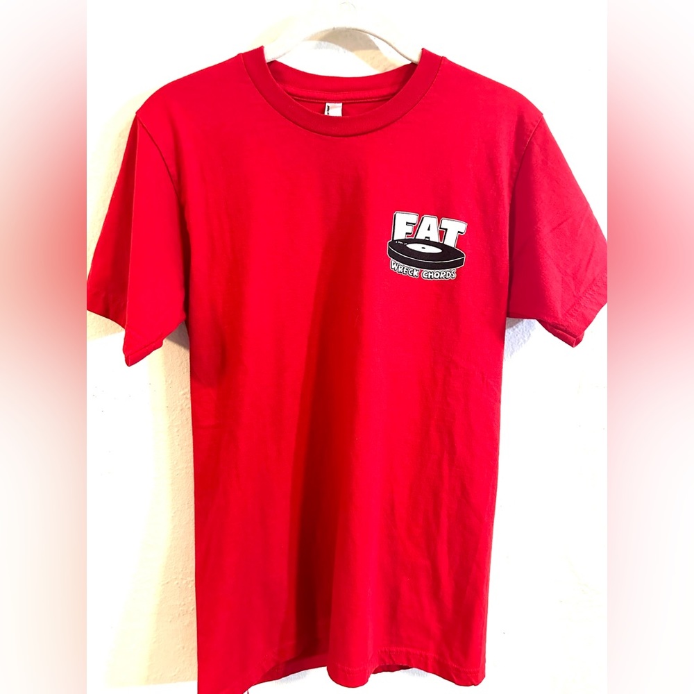Fat Wreck Chords Shirt Small Red
